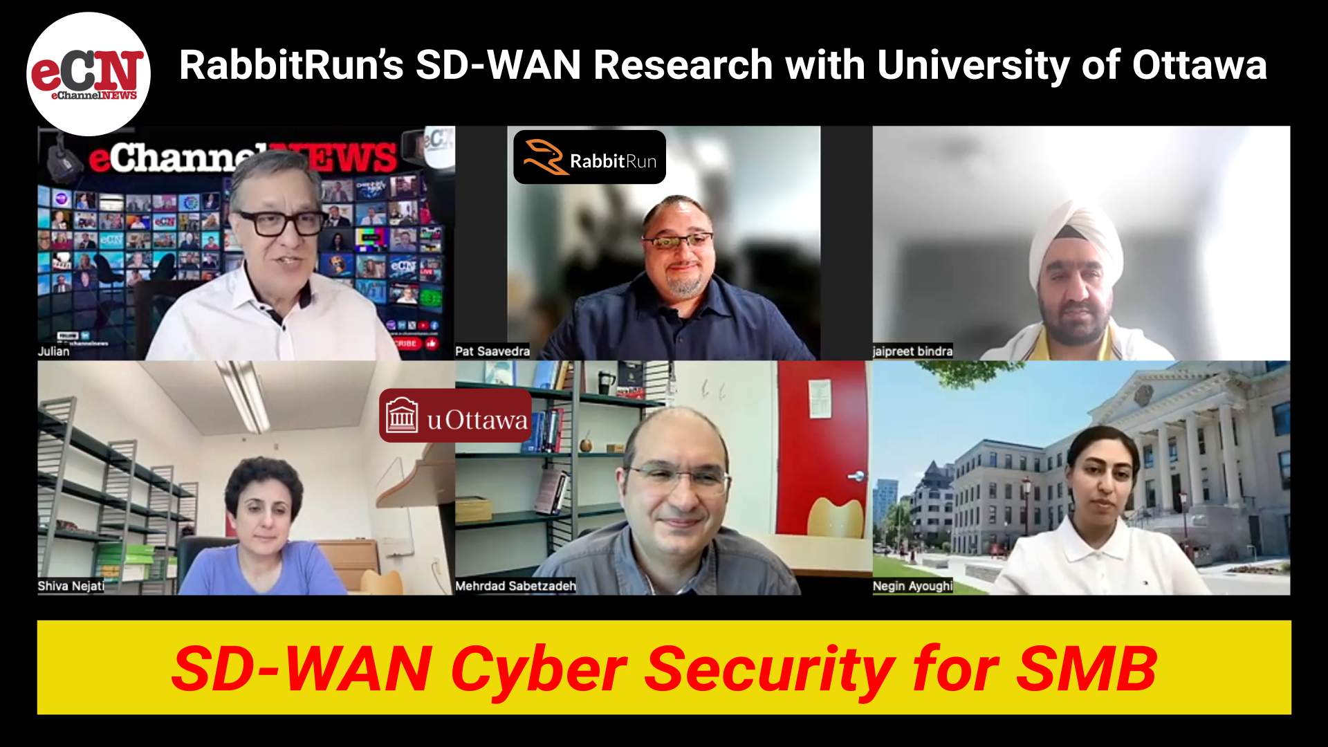 SD-WAN Cyber Security Research with University of Ottawa